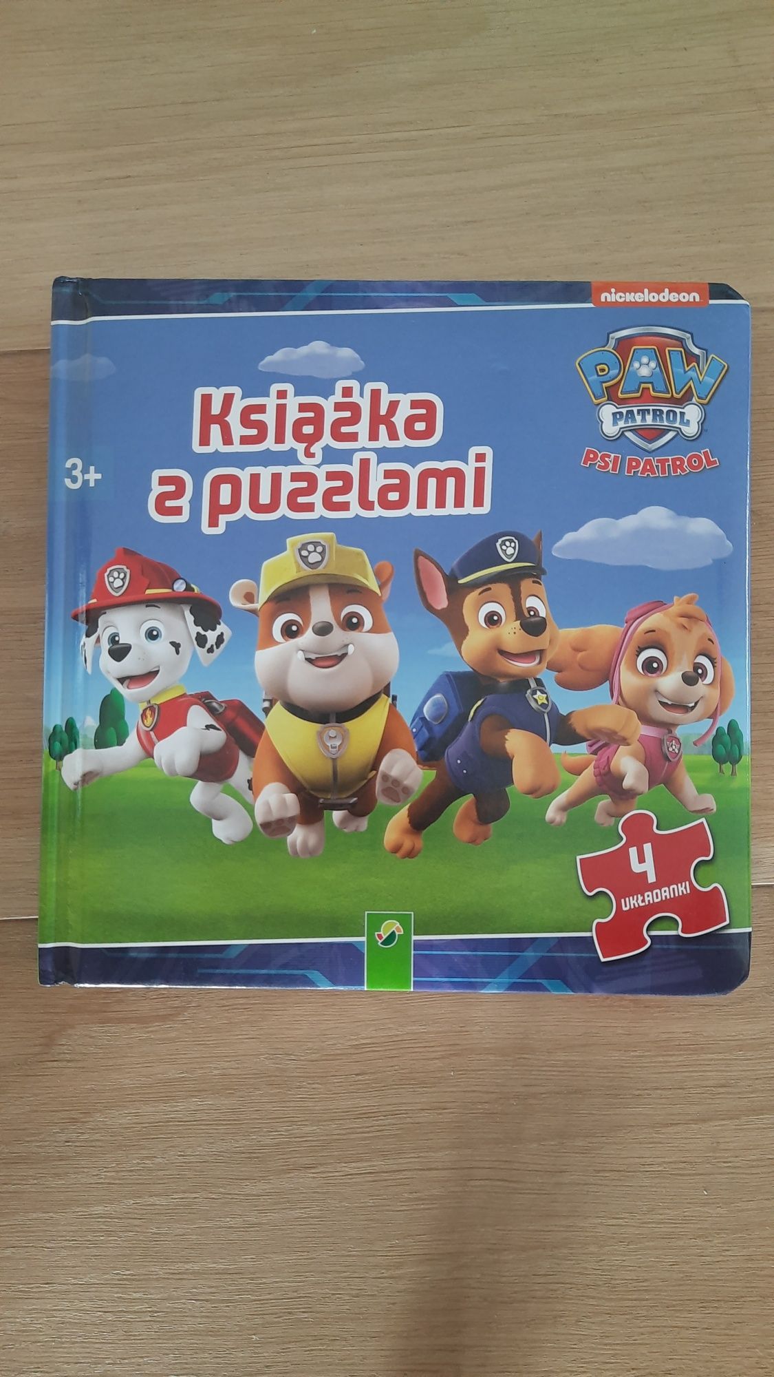 Książeczka Psi Patrol z puzzlami