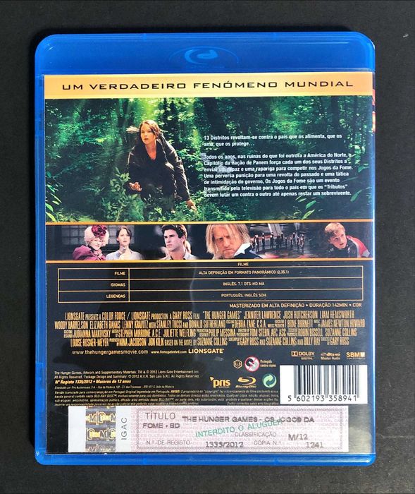 FILME BLU-RAY [desde 12€] Batman Exterminador Millennium Hunger Games