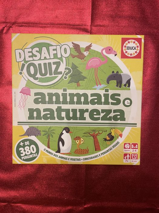 Quiz animais da natureza