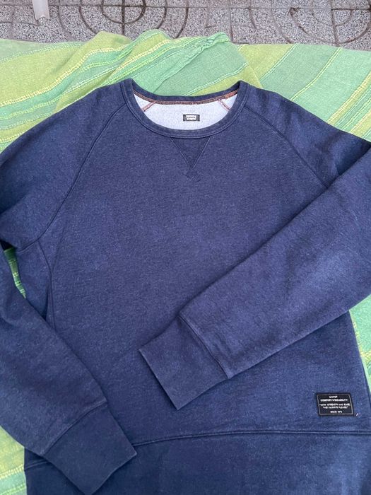 sweat Levi's azul marinho M