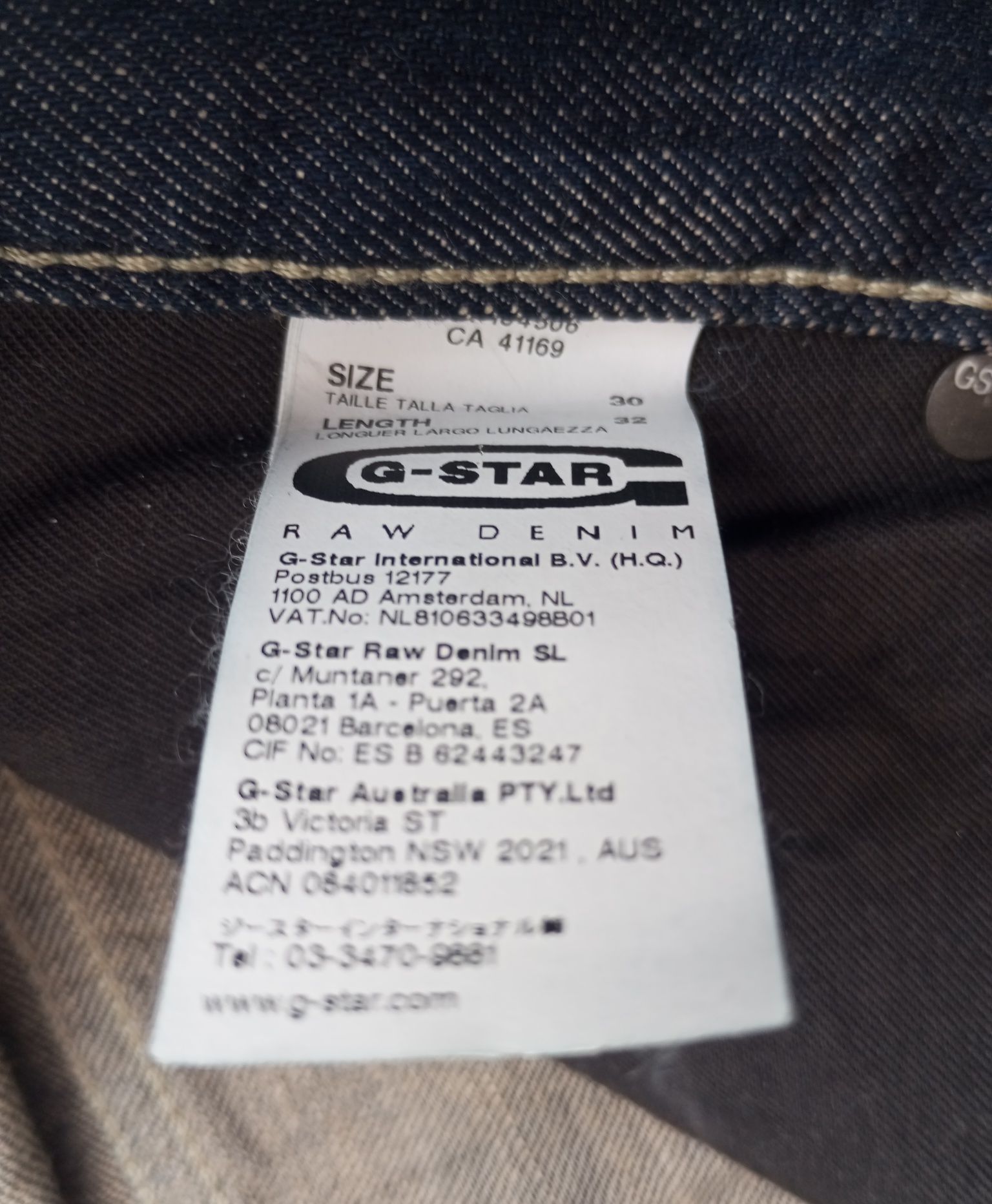 Чоловічі джинси G-star raw 30/32.