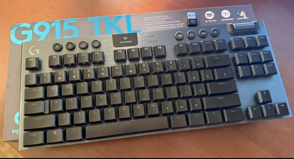 Клавиатура Logitech G915 TKL механическая беспроводная