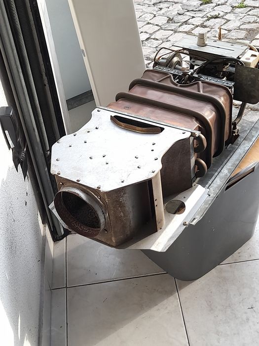 Esquentador Junkers a gás natural 11 litros.