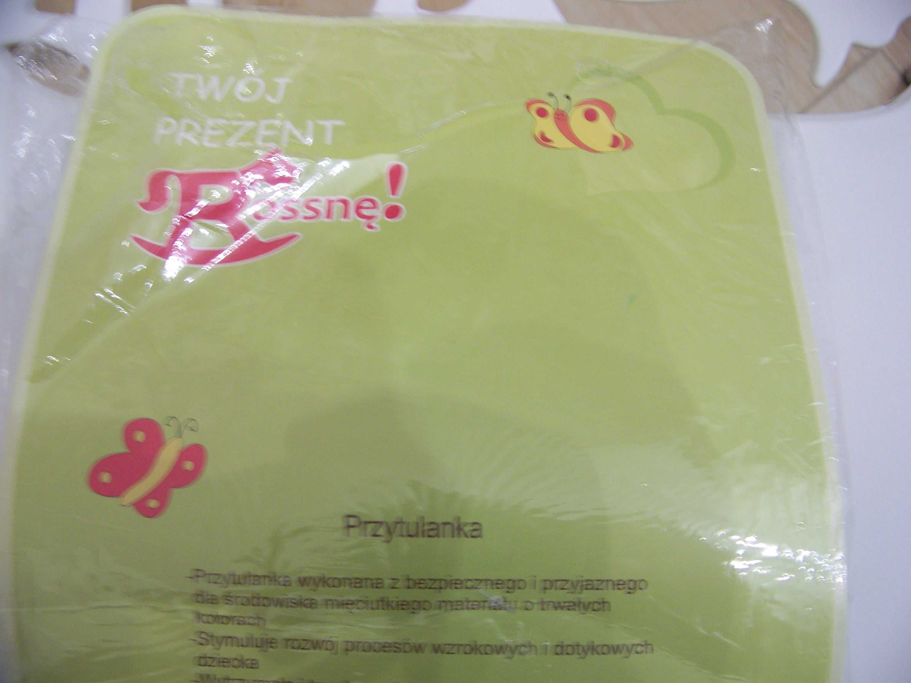 Nowa przytulanka dla niemowlaka firmy Rossmann prezent noworodek