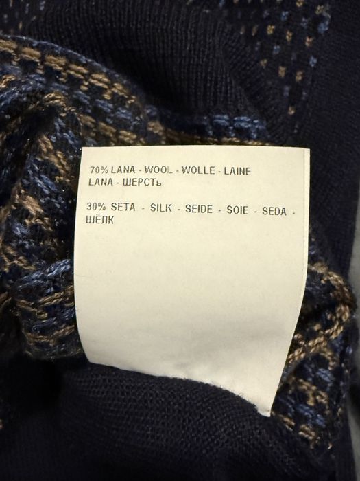 Свитер кофта поло gran sasso