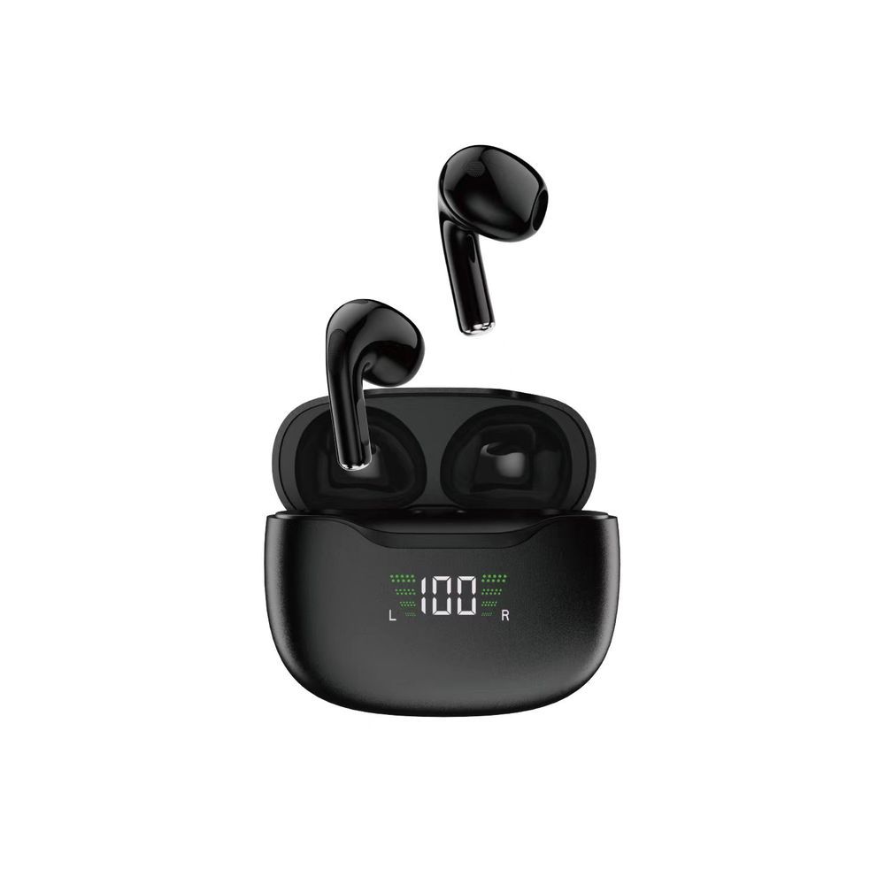 słuchawki bezprzewodowe bluetooth 5.1 tws u15n led czarne