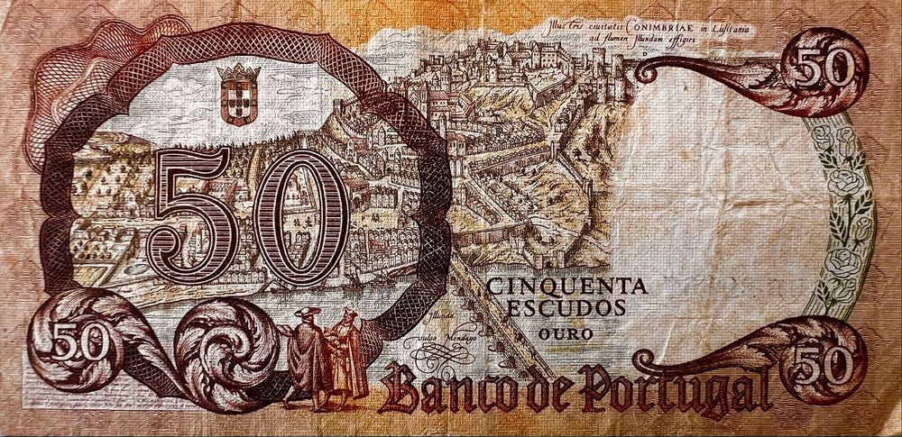Nota de 50 escudos - ano 1964