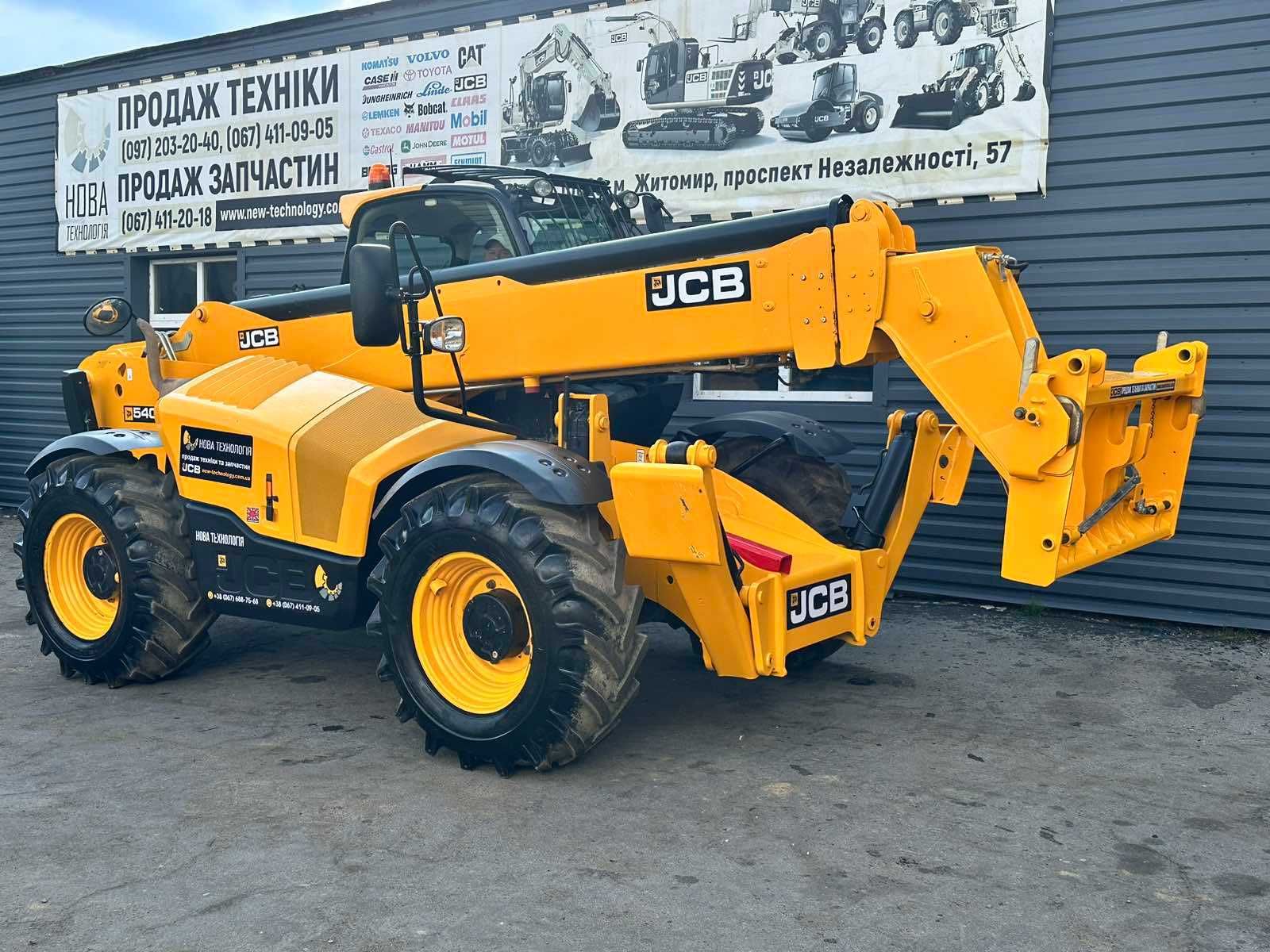 Навантажувач телескопічний JCB 540-140 2019р.