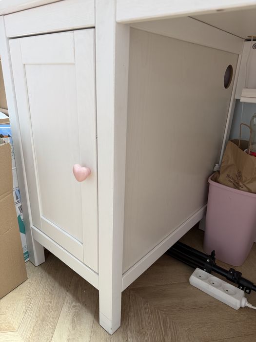 Biurko z nadstawką Ikea Hemnes stan dobry. Rezerwacja