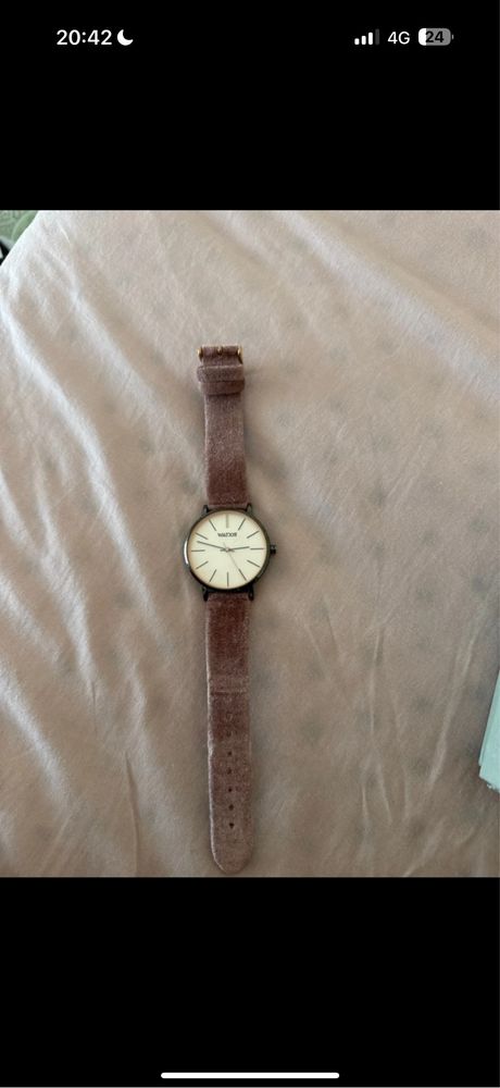 relogio watch com duas braceletes
