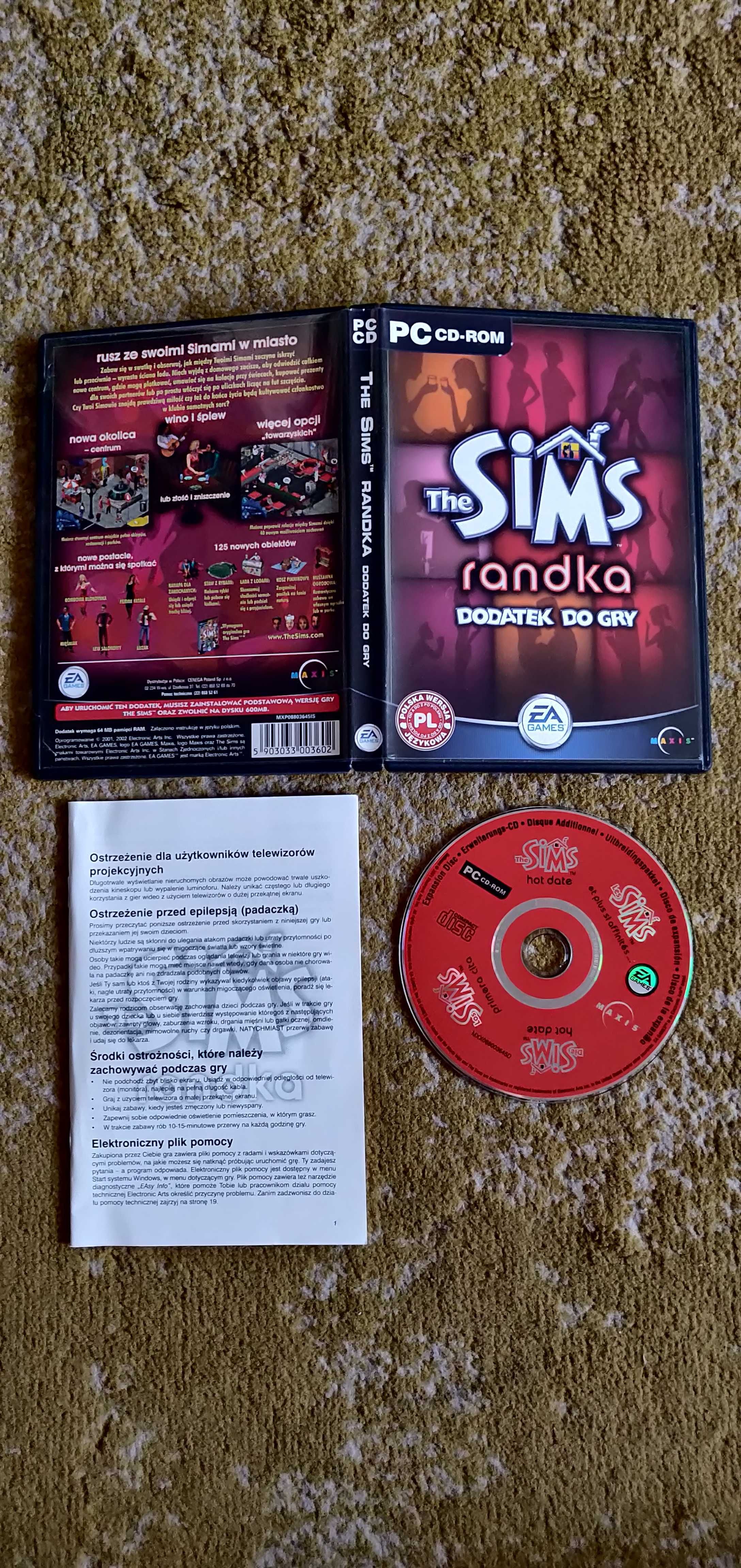 Sims 1: Randka - PC - PL - Wydanie premierowe