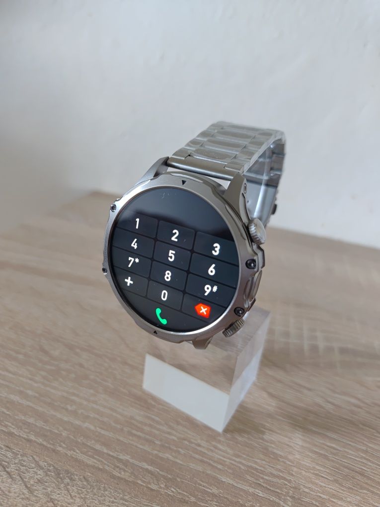 Smartwatch, 1,85" IPS, puls, ciśnienie, bateria 800mAh.