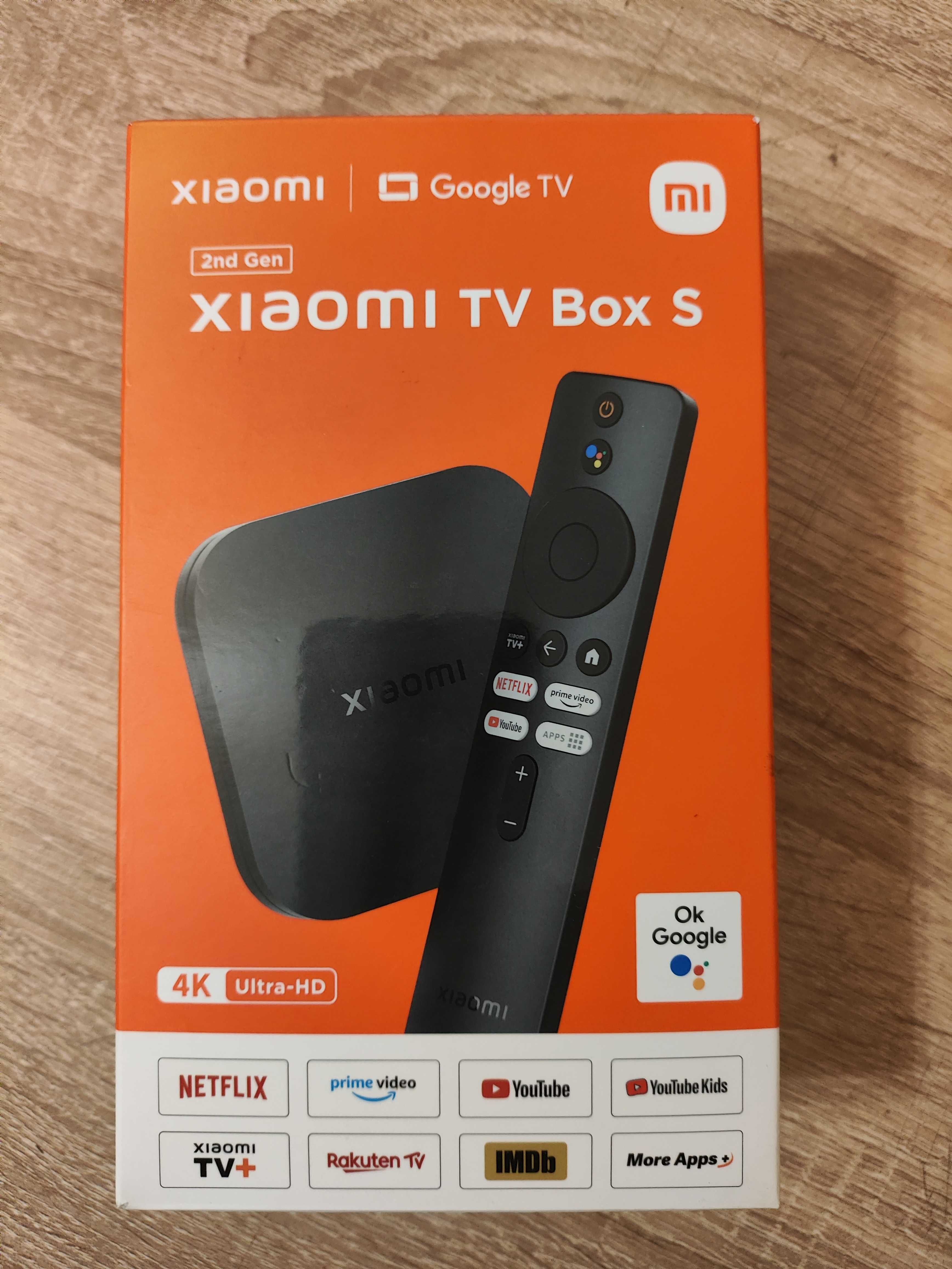 Xiaomi MI BOX S Max HDR10+ 4K 60fps HDMI 2.1 2 GENERACJA