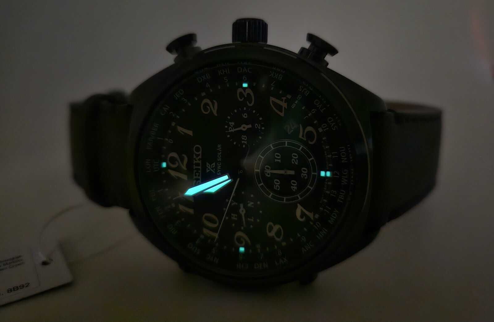 Seiko Prospex Men's Black Watch SSG013P1