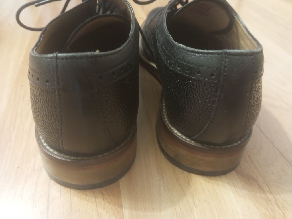 Buty meskie wizytowe ze skóry