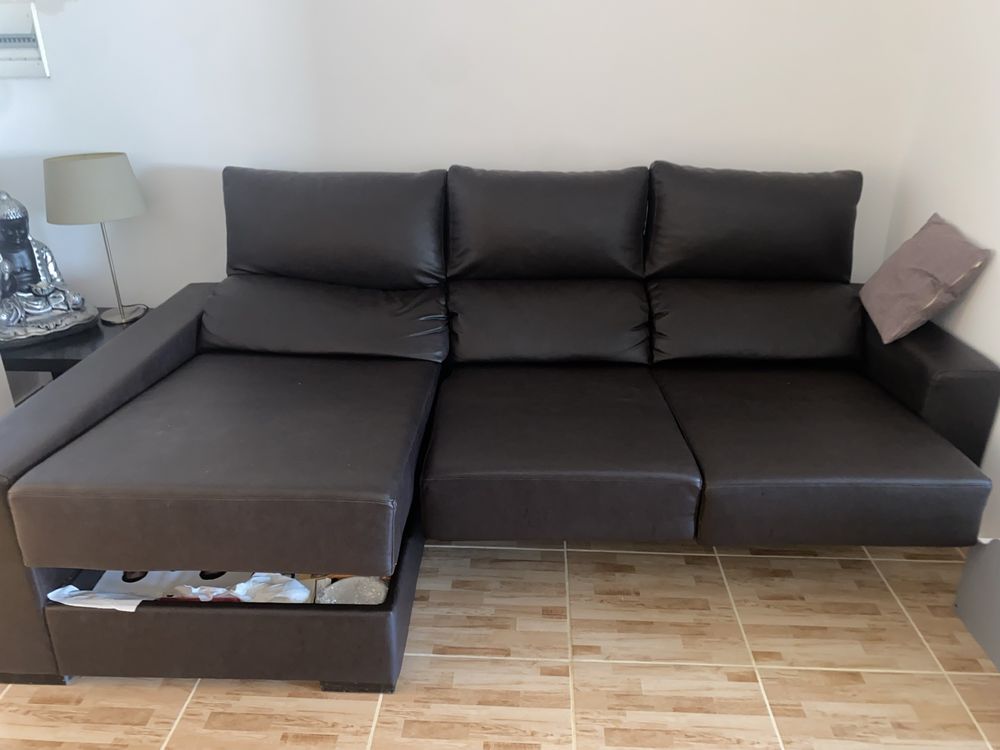 Chaise longue Castanho