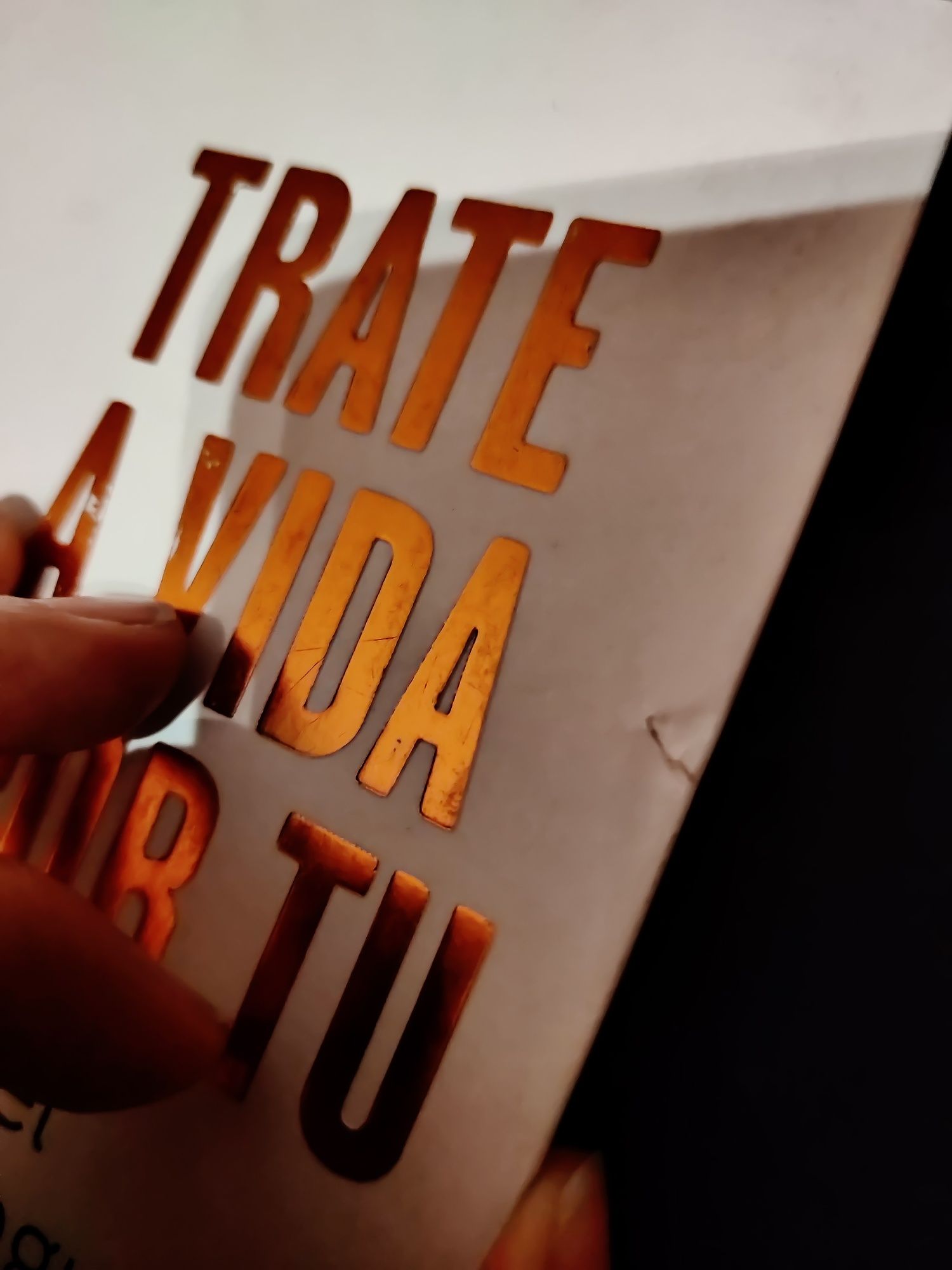 Livro - Trata a vida por tu