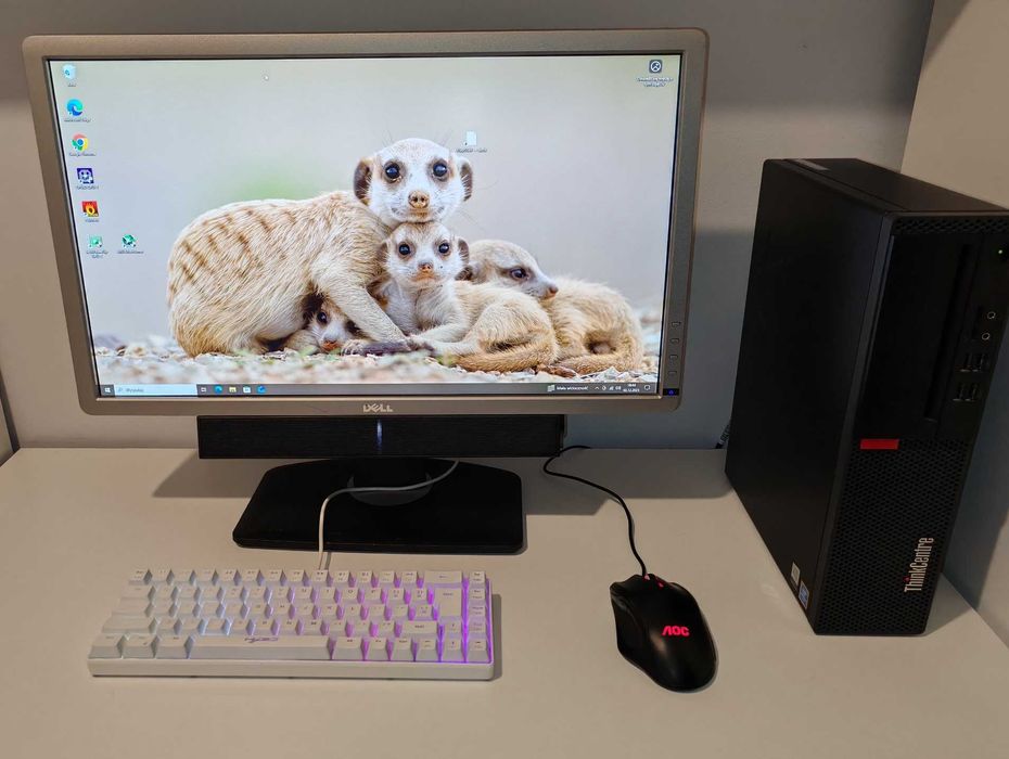 Komputer Lenovo  M710s (E3-1240v6,24GB RAM,T1000 4GB, 256GB+2TB) 23"