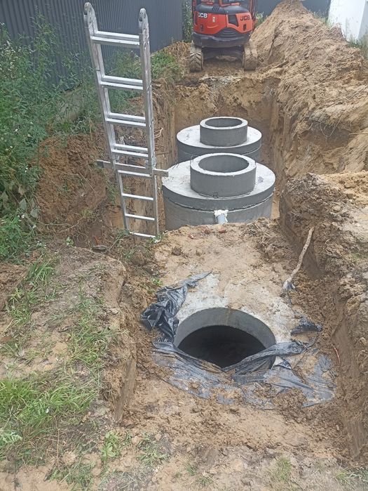 Септик,каналізація під ключ, гідроізоляція дренаж водовідведення