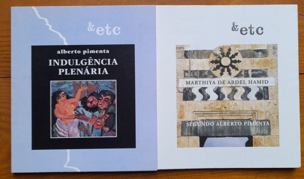 Dois livros de Alberto Pimenta