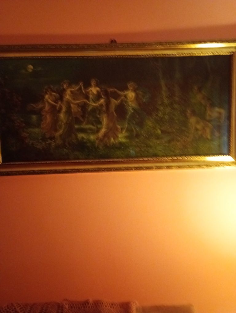 Obraz Hans Zatzka taniec nimf