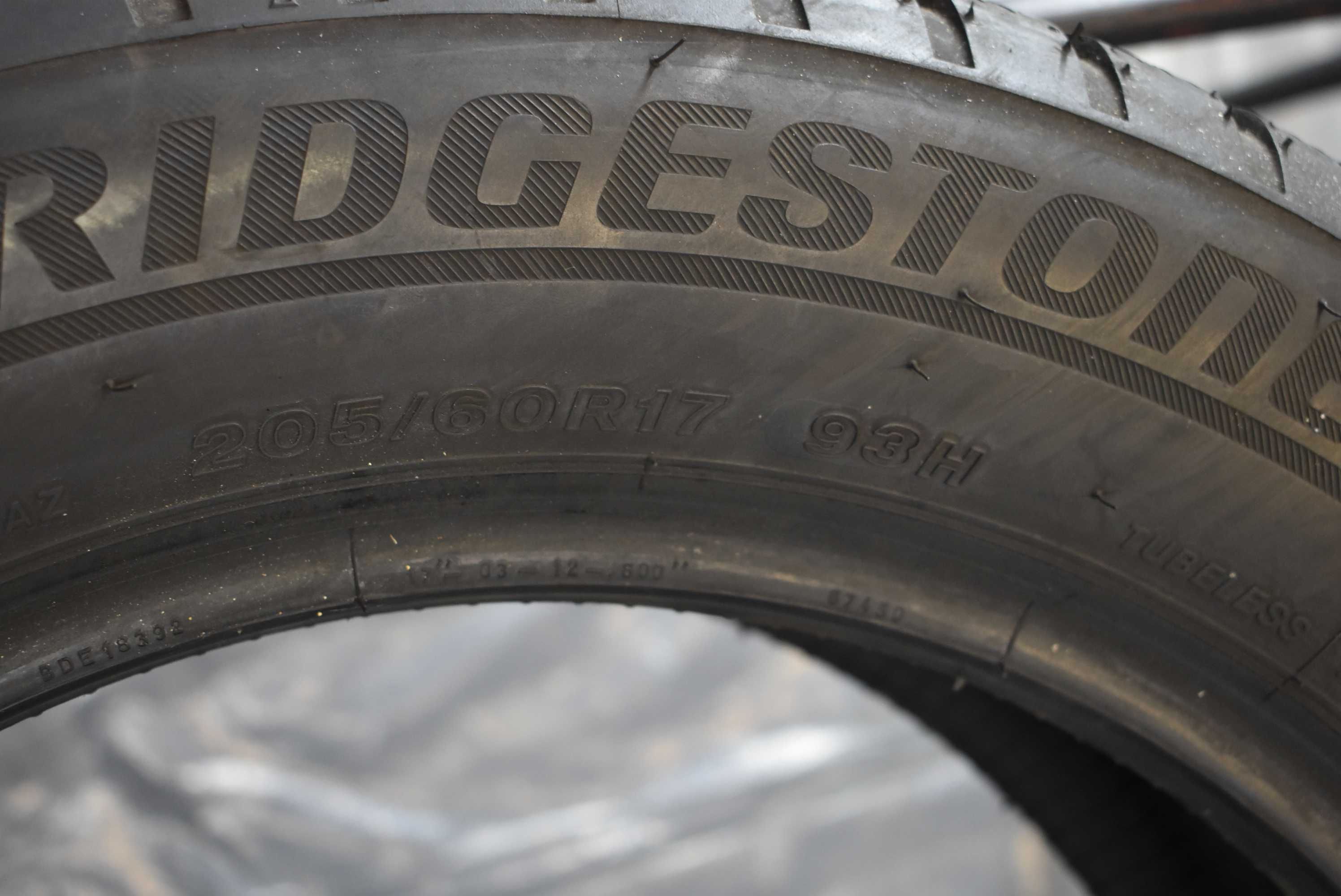 4x 205/60/17 Bridgestone Blizzak LM-001/SUPER STAN/WYSYŁKA/GWARANCJA