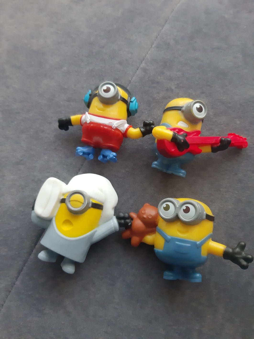 Minionki figurki Mc Donalds  4szt