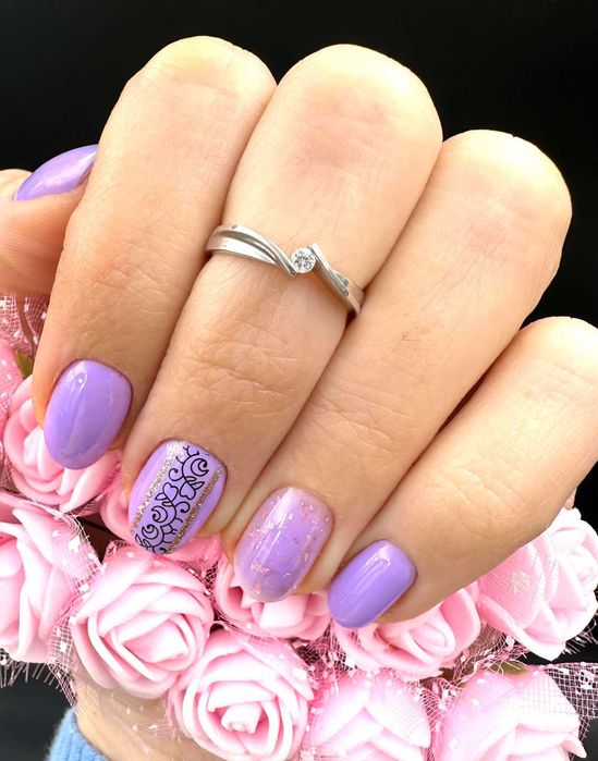 Złoty pierścionek z Diamentem Rozmiar 7 Białe złoto Próba 585 Apart