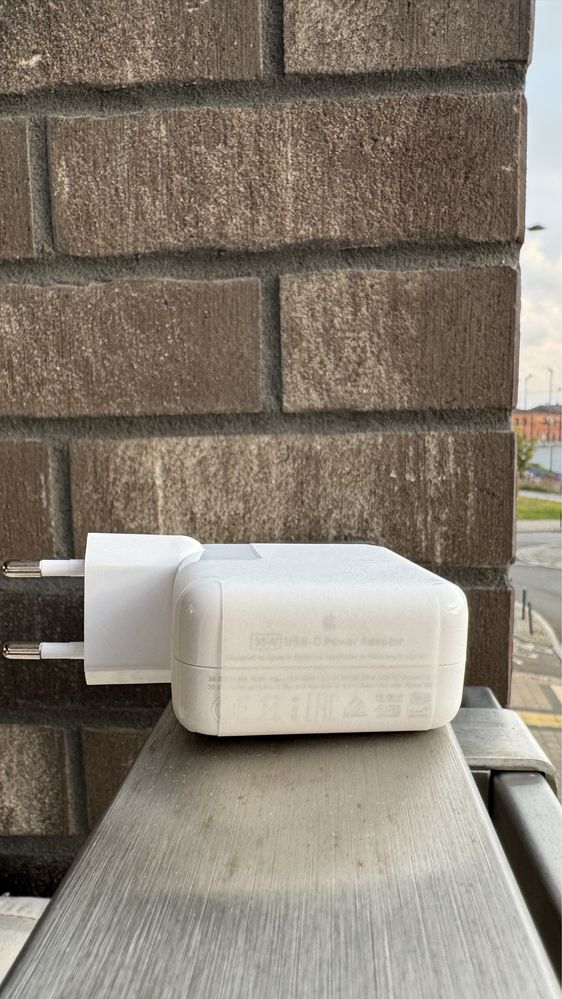 Zestaw Ladowarka 35W na 2 zlacza Usb-C + Kabel Usb -C USB-C 1 M 60W