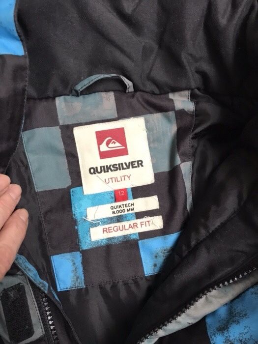 Kurtka zimowa Quicksilver narty snowboard na 12 lat