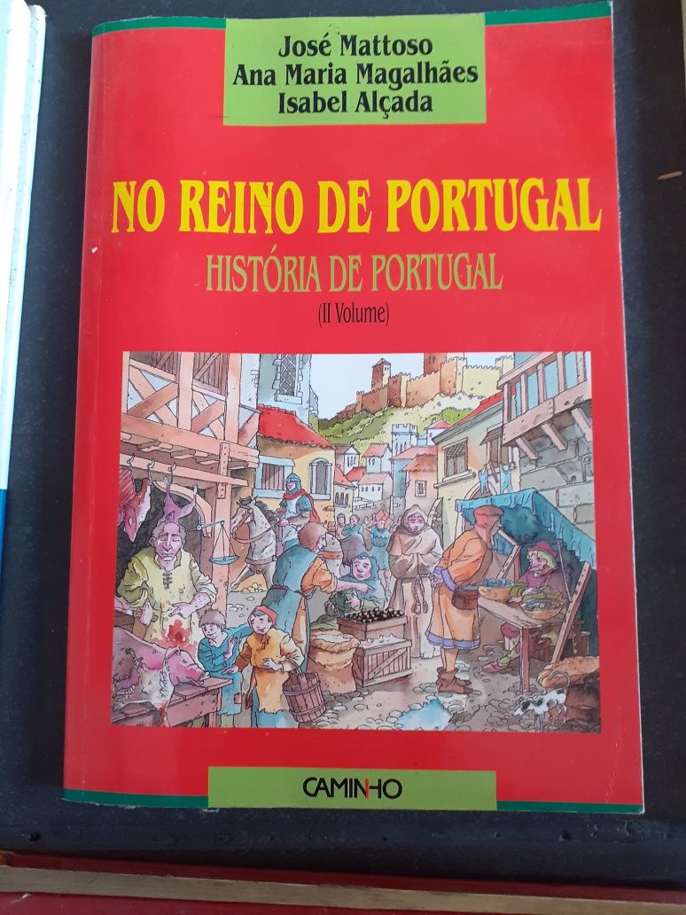 Livros História portugal, futebol e outros: conj 8