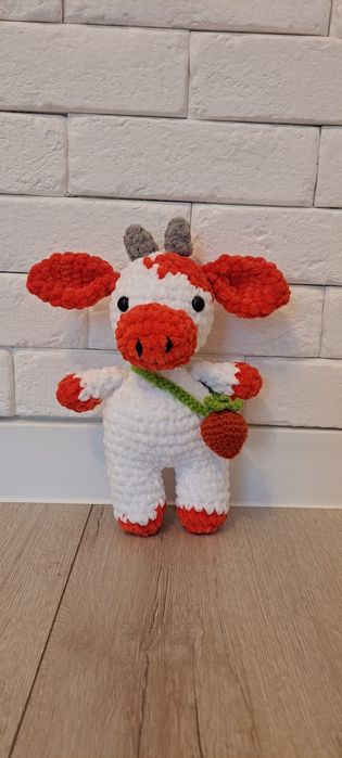 Maskotka krówka handmade