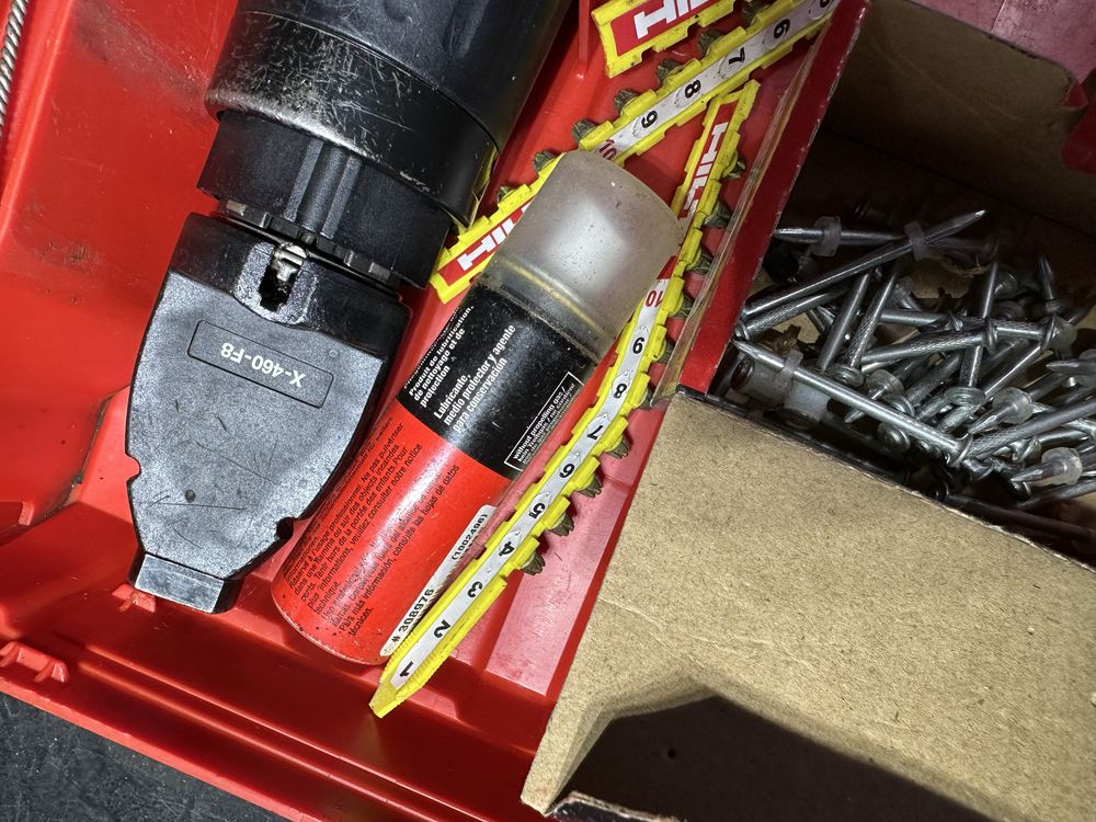Пороховий монтажний пістолет Hilti DX 460 + hilti x 460 f8