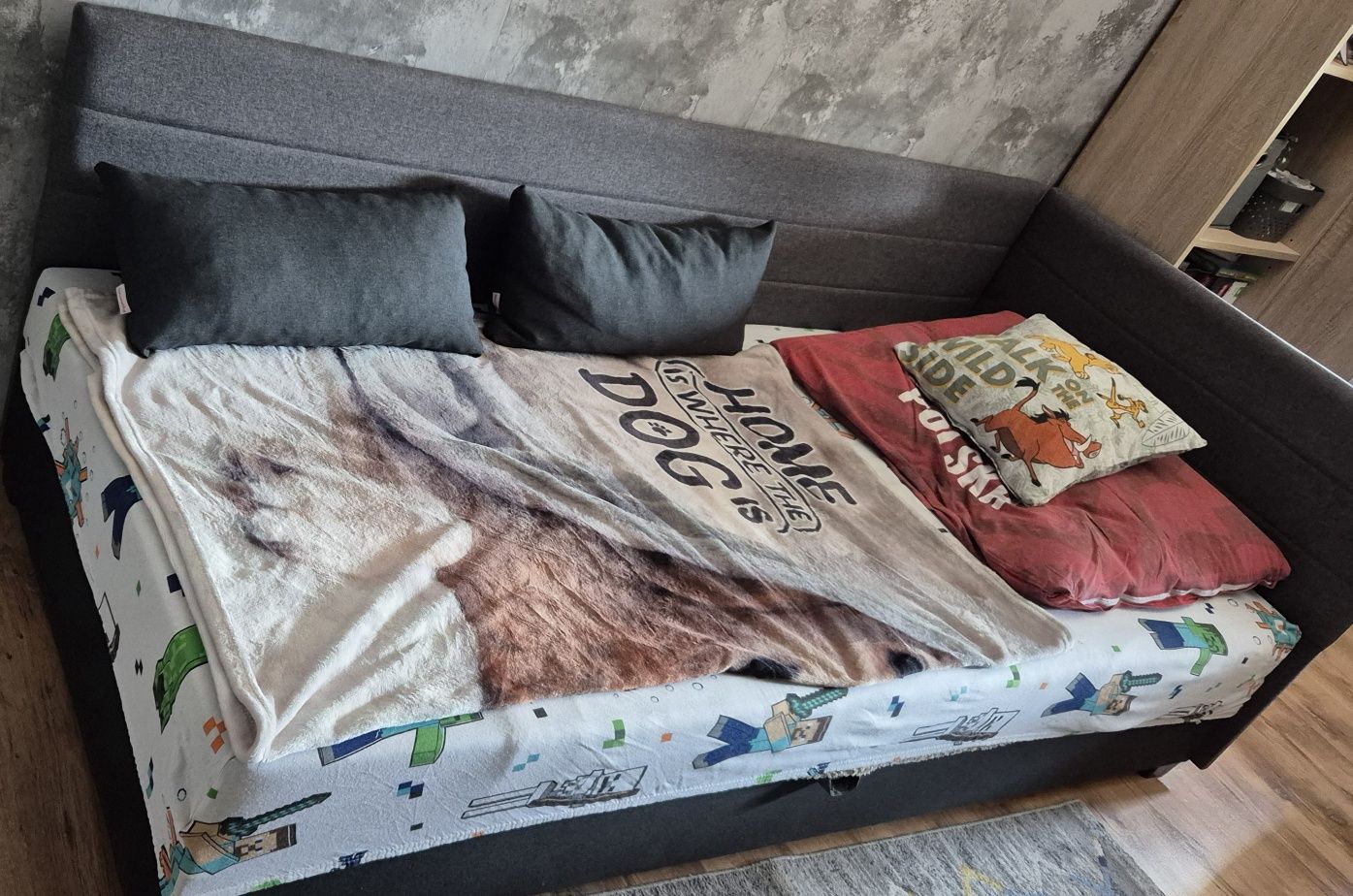 Łóżko tapczan jednoosobowe