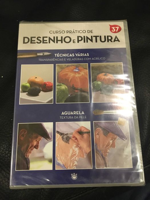 Curso de pintura e desenho - 37 DVD´s
