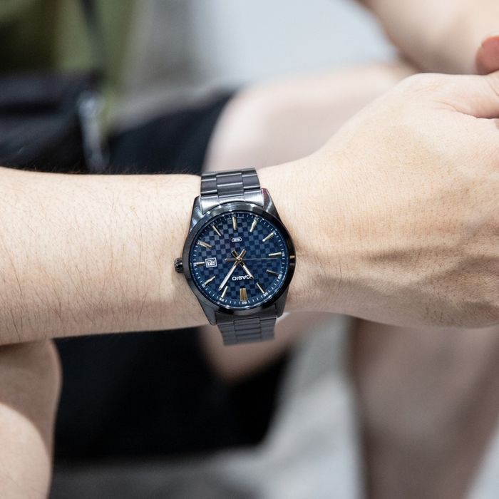 Годинник чоловічий Casio MTP-VD03B-2A Оригінал Гарантія Касио