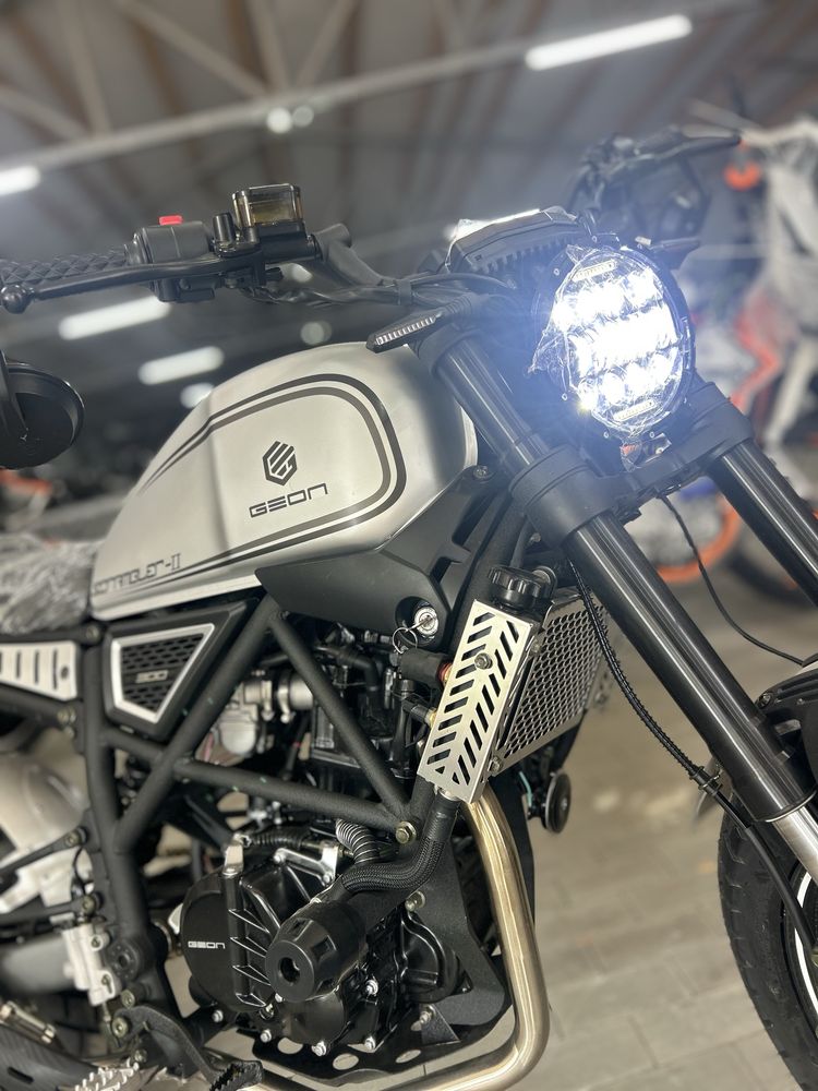 Мотоцикл Geon Scrambler 300 || покоління, Новинка 2025 року, Доставка
