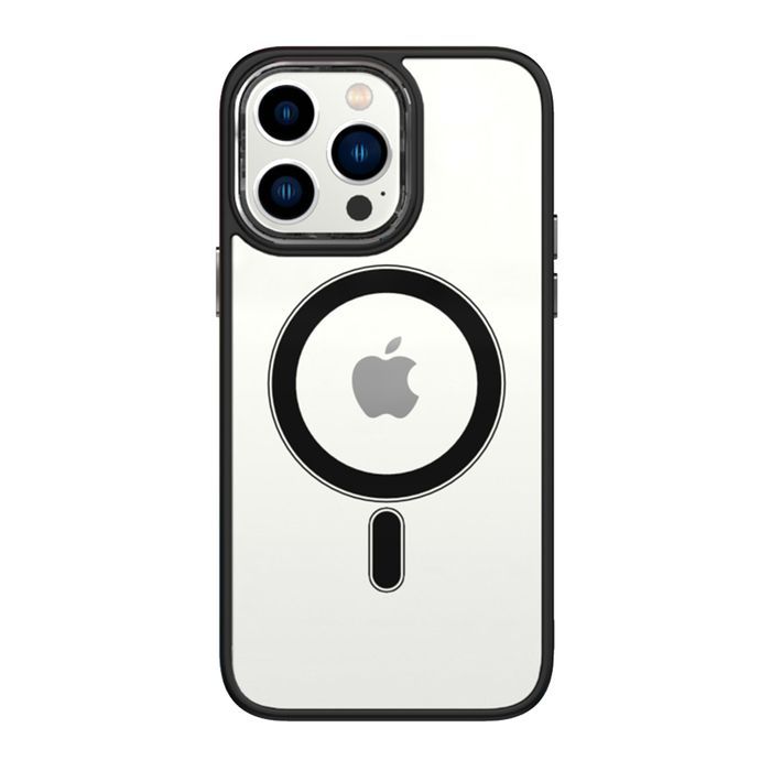 Tel Protect Magnetic Clear Case Do Iphone 13 Pro Czarny