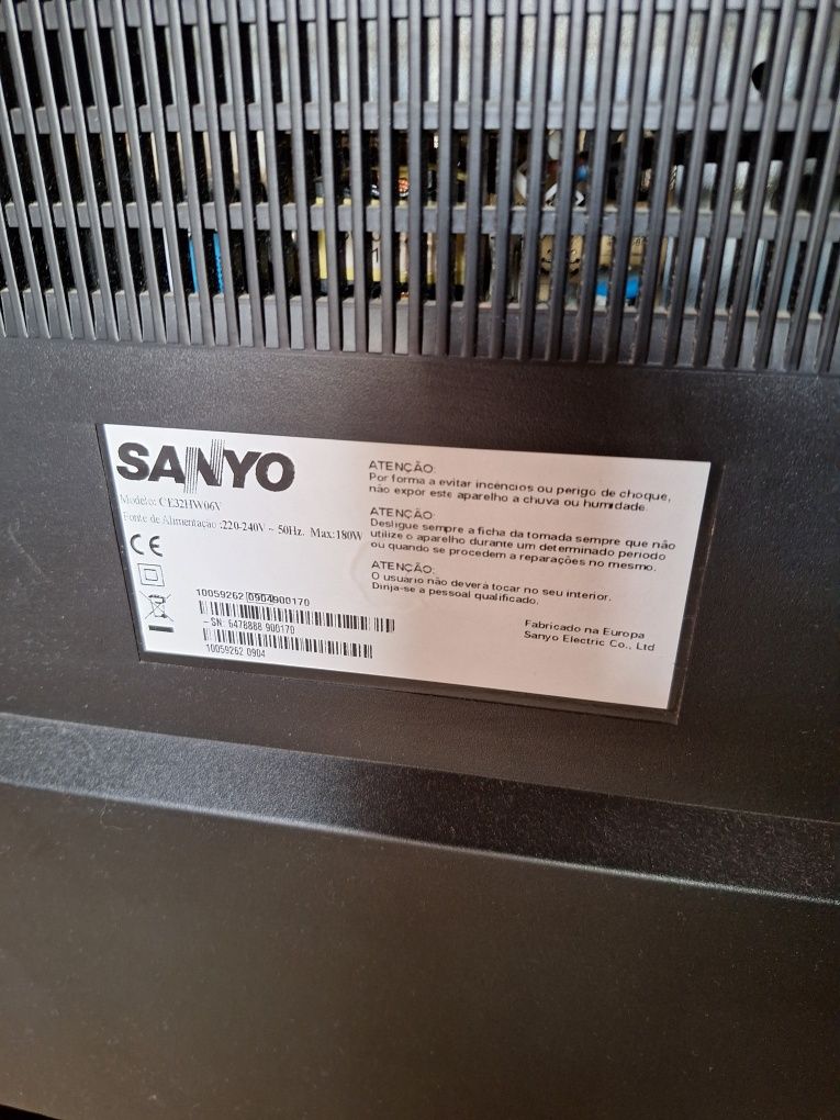 Lcd televisão usada