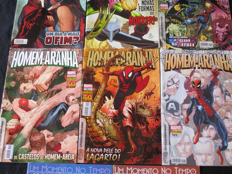 Livros BD Homem Aranha Marvel Comics Panini