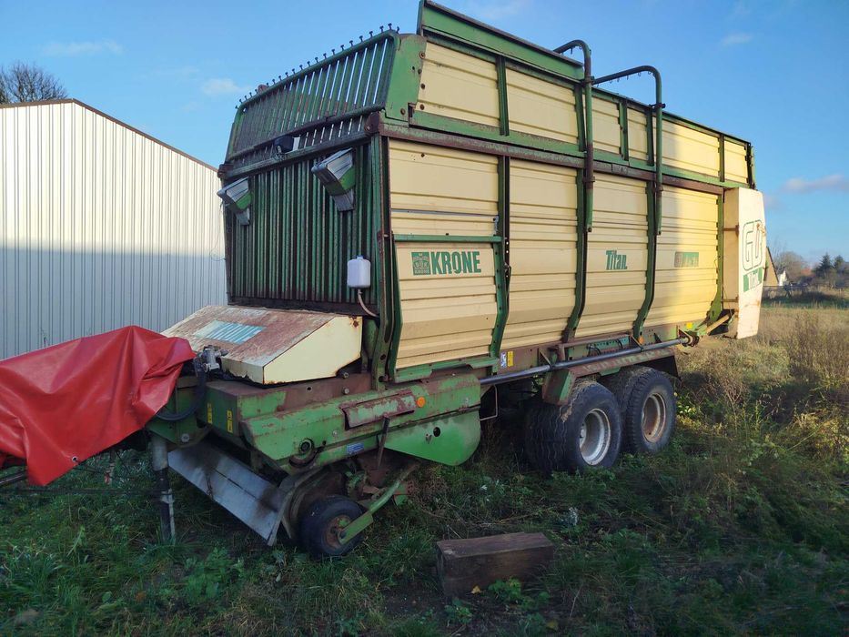 Przyczepa samozbierająca Krone gd 6/36