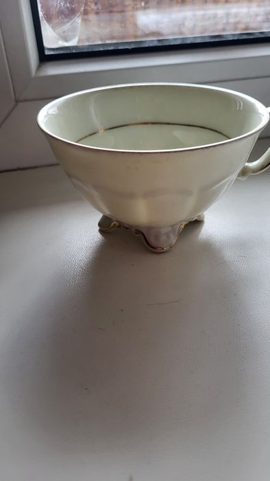 Чашка, старинный немецкий фарфор