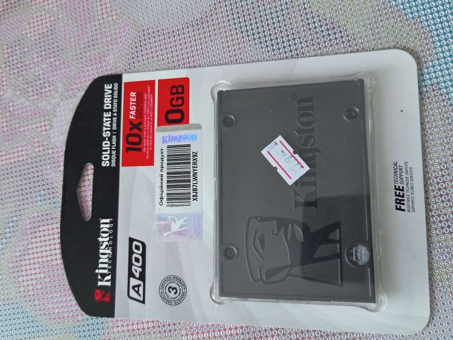 Kingston A400 480GB — швидкість на максимум, ціна як за обід