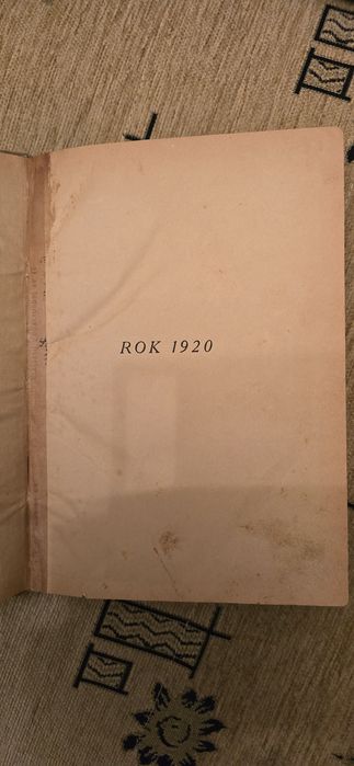 Józef Piłsudski  książka"  Rok 1920"