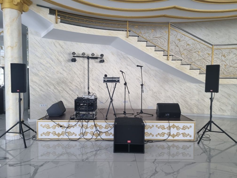 Wynajem nagłośnienia i oświetlenia 1600 watt Pol Audio Reloop LDM dj