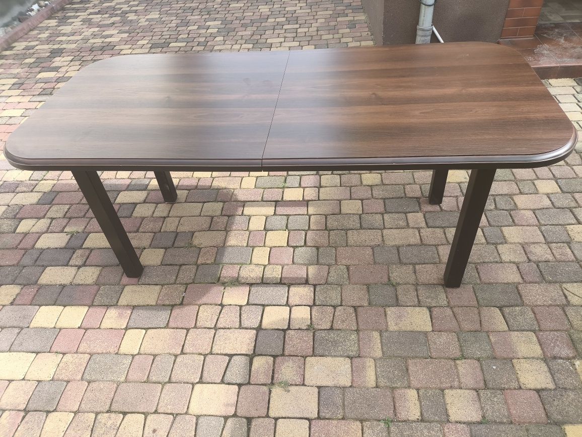 Stół 190x90x78 ciemny brąz
