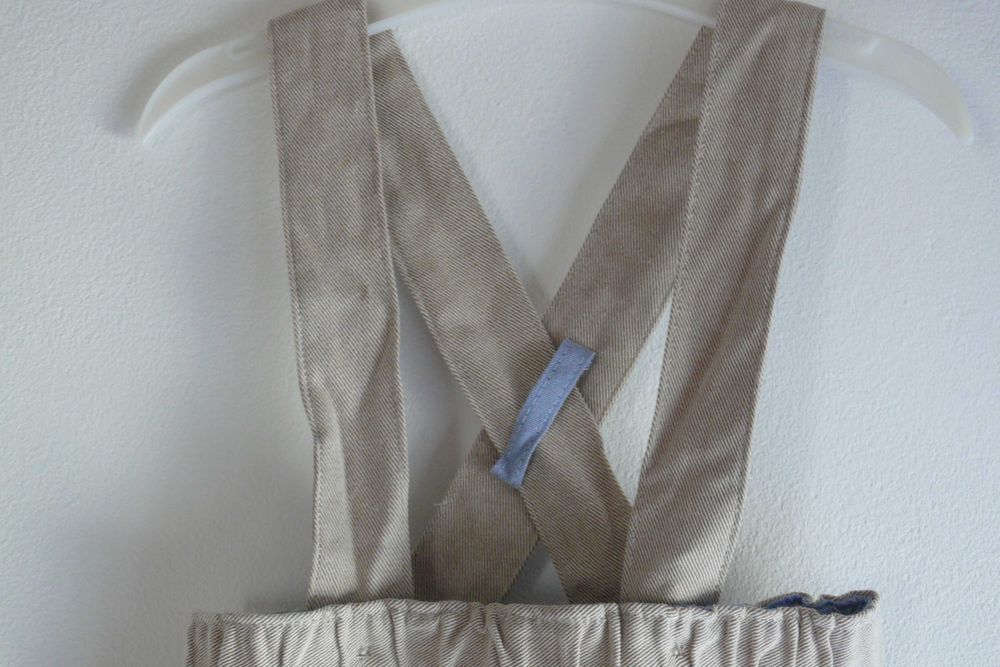 Calções com suspensórios  ZY - Zippy 3/6 meses