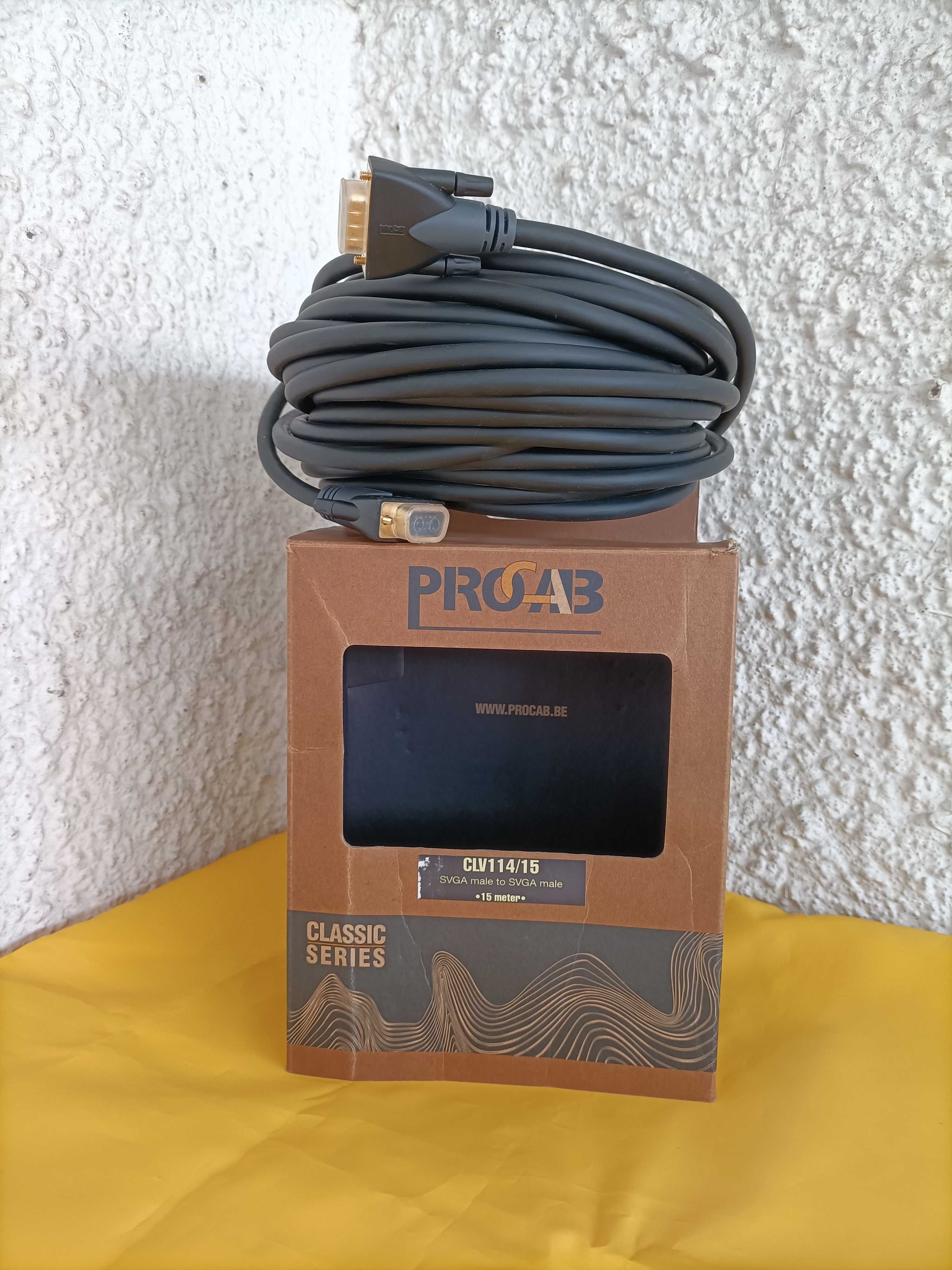 Cabos / Extensões Video VGA Longos (5, 15 e 20 Mts) Muito baratos!