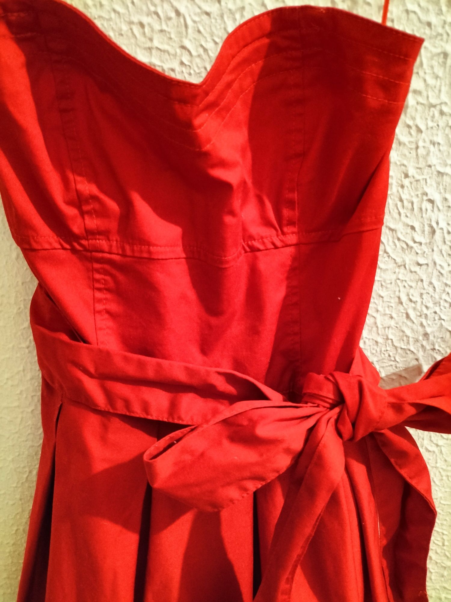 Vestido vermelho tamanho S