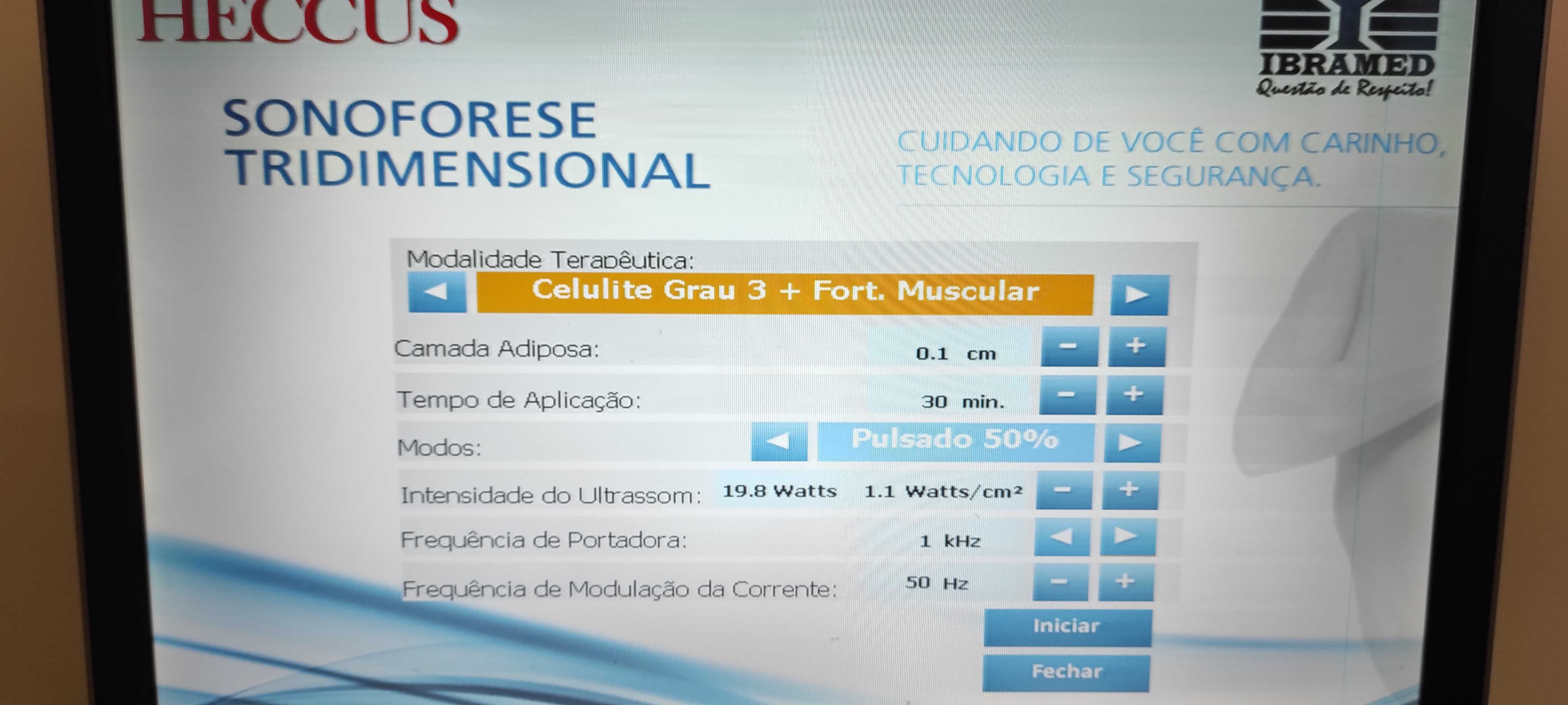 Heccus máquina eliminar celulite